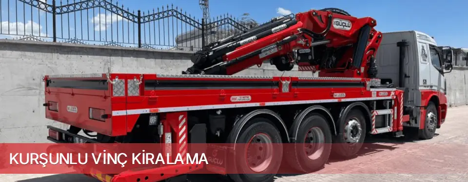 Kurşunlu İlçemi Vinç Kiralama